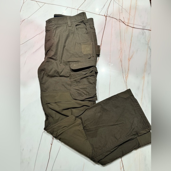 Carhartt men’s steel rugged flex relaxed fit double front cargo work pant - Picture 7 of 9